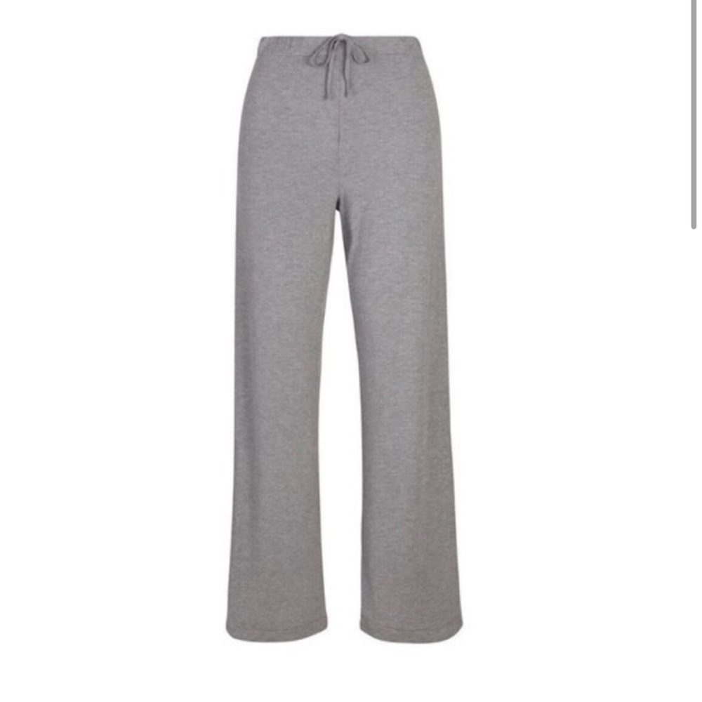 Skims Elastic waist Sleep pants. Heather gray size xxs.